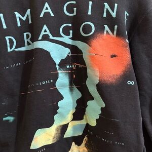 Imagine Dragons Loom Official Tour Merch Crewneck Sweatshirt 2024 - Size S